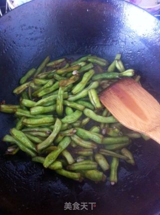 酱爆四季豆的做法步骤：8