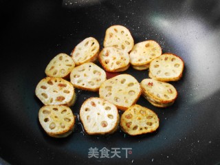 煎藕饼的做法步骤：5