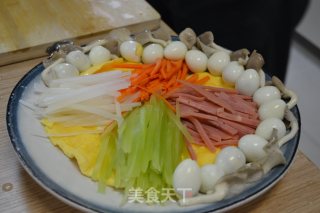 椰汁浇丝蛋的做法步骤：3