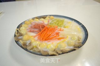 椰汁浇丝蛋的做法步骤：5