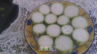 蒜蓉蒸丝瓜的做法步骤：3