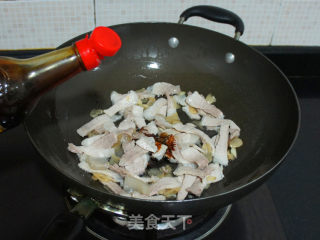 泡菜回锅肉的做法步骤：9