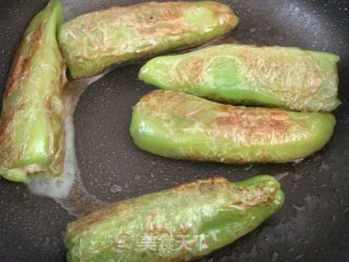 酿肉版虎皮青椒的做法步骤：6