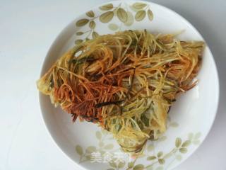 香酥土豆丝饼的做法步骤：7