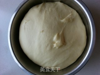 丹麦红豆土司的做法步骤：2