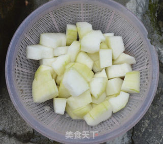 猪手骨煲冬瓜的做法步骤：4