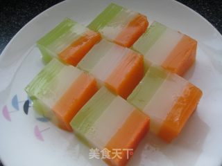 彩虹皮冻的做法步骤：18