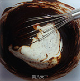蘑菇头巧克力马芬的做法步骤：4