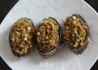 蒜蓉粉丝蒸鲍鱼的做法步骤：10