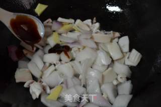 小炒鱿鱼的做法步骤：6
