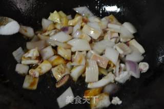 小炒鱿鱼的做法步骤：8