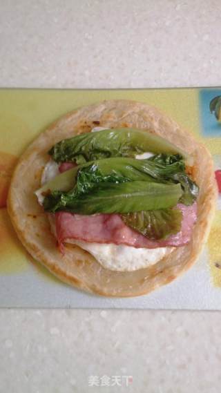 健康手抓饼的做法步骤：14