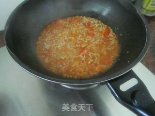 茄汁肉酱拌凉皮的做法步骤：6