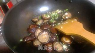 孜然煎香菇的做法步骤：5
