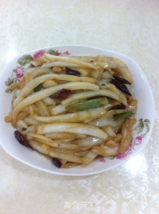 醋溜白菜帮的做法步骤：8