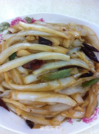 醋溜白菜帮的做法步骤：9