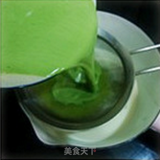 抹茶布丁的做法步骤：5