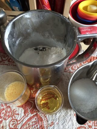 燕麦饼的做法步骤：1