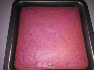 香蕉火龙果蛋糕的做法步骤：14