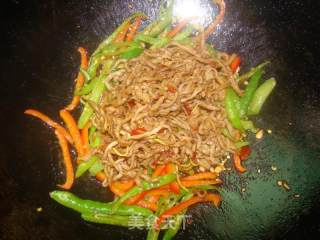 小炒肉的做法步骤：6
