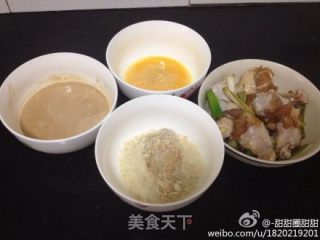 脆皮炸鸡的做法步骤：4