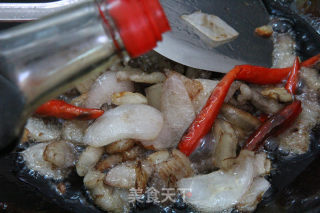 回锅肉（简易版）的做法步骤：8