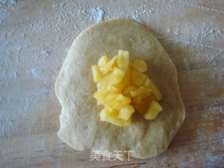 全麦苹果馅面包（面包机版）的做法步骤：20