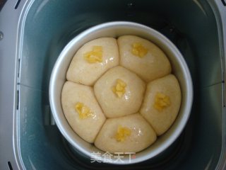 全麦苹果馅面包（面包机版）的做法步骤：27
