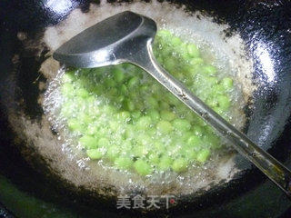 雪菜千张炒毛豆的做法步骤：8