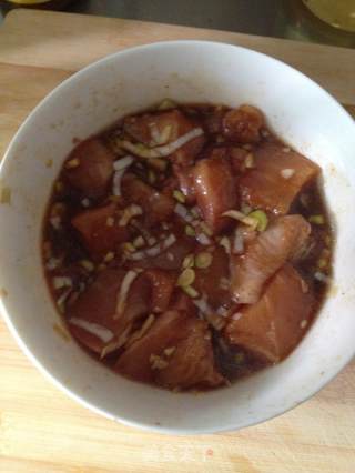 diy的鸡肉串的做法步骤：2