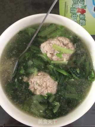 翡翠丸子的做法步骤：7