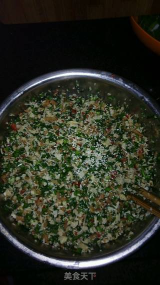 韭菜鸡蛋饺子的做法步骤：4