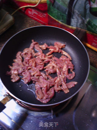 肉丝茭白的做法步骤：3