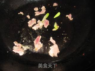 茭白炒肉片的做法步骤：3