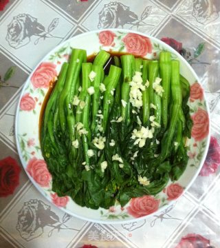 白灼菜心的做法步骤：5