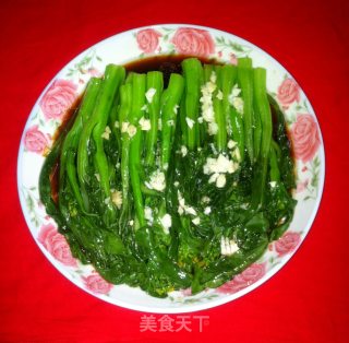 白灼菜心的做法步骤：6