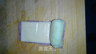 快手晚餐——培根奶酪土豆卷的做法步骤：6