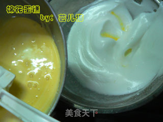 棉花蛋糕的做法步骤：7