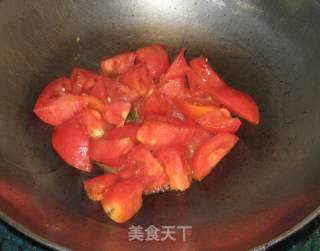 秋葵炒番茄的做法步骤：5