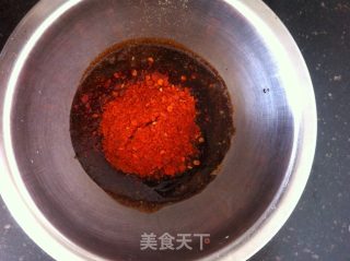 秋葵火腿丝炒米粉的做法步骤：6