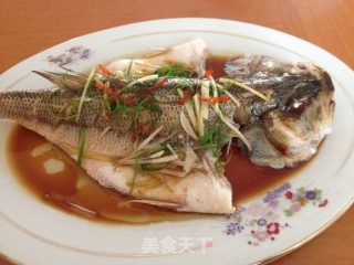 清蒸鲈鱼的做法步骤：6