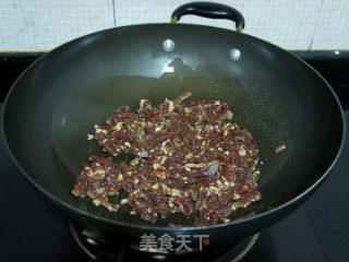 秋葵炒牛肉的做法步骤：6