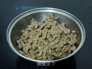 秋葵炒牛肉的做法步骤：8