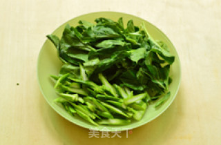 姜汁芥蓝的做法步骤：1