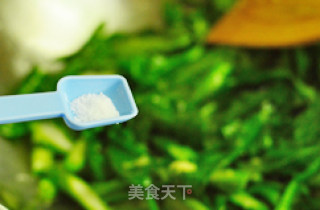 姜汁芥蓝的做法步骤：6