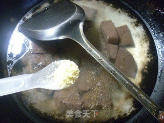 清汤鹅血的做法步骤：8