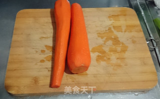 胡萝卜菜团子的做法步骤：1