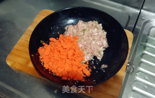 胡萝卜菜团子的做法步骤：3