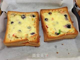 懒人早餐----【吐司培根披萨】的做法步骤：10