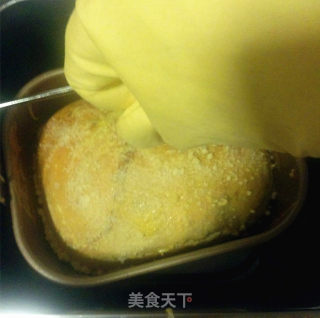 牛奶可可双色玉米土司的做法步骤：9